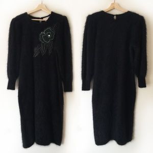 Exquisitely Soft Vintage Angora Sweater Dress✨